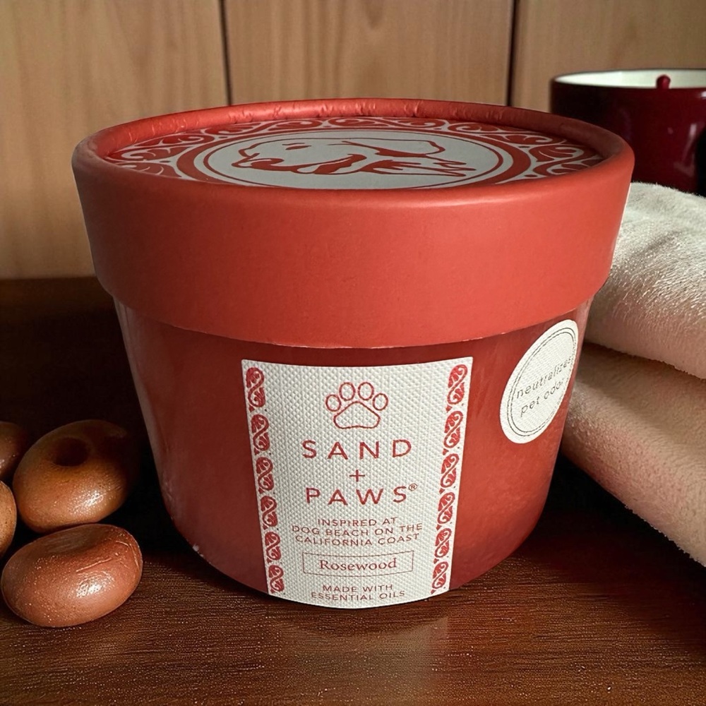 Sand + Paws Rosewood Natural Essential Oils Blend Neutralizes Pet Odor New